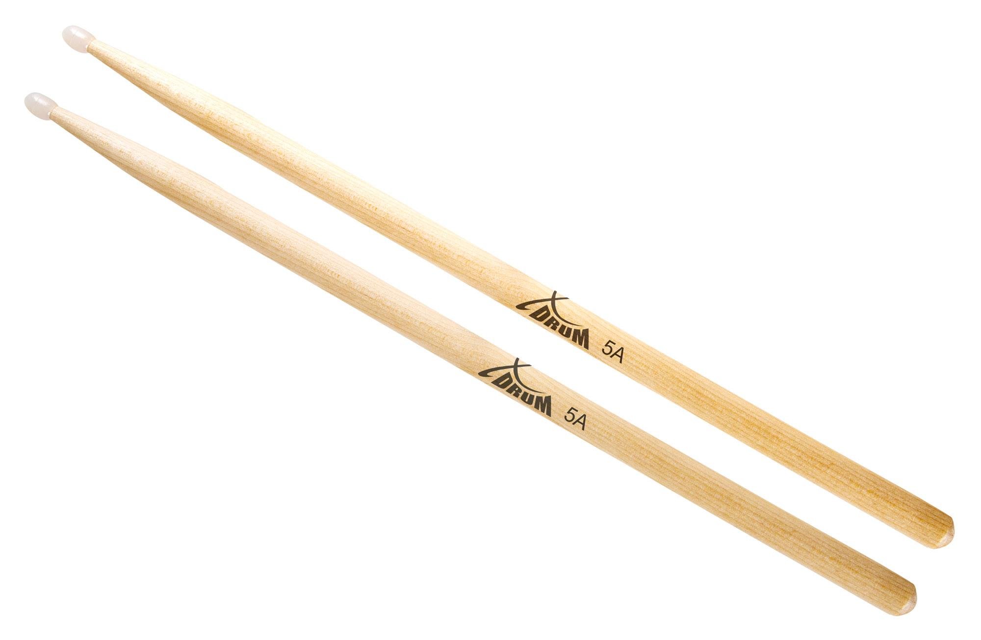 XDrum Drum Sticks 5A Nylon Tip