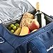VonShef 6 Person Deluxe Picnic Holdall Bag with Cooler Compartment Includes Plates, Cutlery, Glasses & Tableware