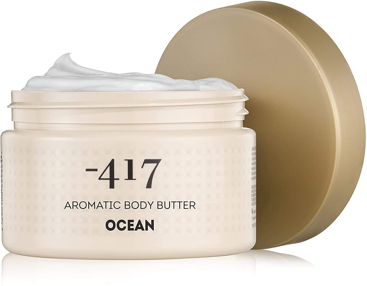 -417 Ocean Aromatic Body Butter, Smoothing Moisturizer – Shea Butter and Dead Sea Salt Cosmetics, Aromatic Body Butter for Dry Skin