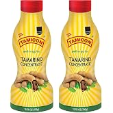 Tamicon Tamarind Concentrate | Sweet &amp; Sour Tamarind Paste | Authentic South Indian Style Flavor | Perfect for Curries, Sauces, Dips &amp; Soups | 10.58 Oz (Pack of 2)