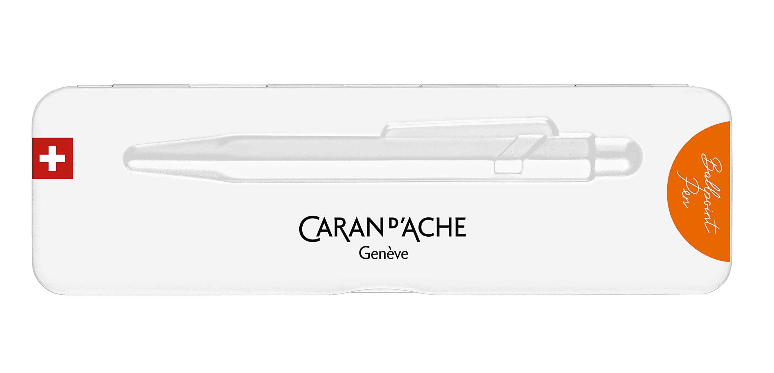 Caran d'Ache Ballpoint pen 849 Colormat-X Orange with slimpack