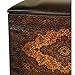 Oriental Furniture Olde-Worlde Baroque Ottoman/Stool