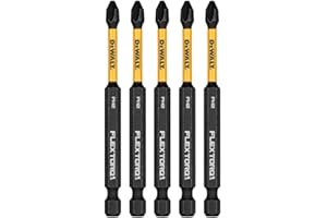 DEWALT ACCESSORIES DWA3PH2IR5 3.5" Impact #2 Phil Bit, 5 Piece (1 Pack)