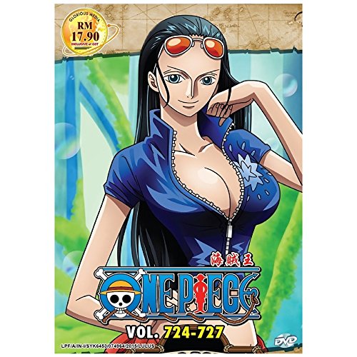 Amazon Com One Piece Tv 724 727 1 Disc 4 Episodes Dvd Japan Japanese Anime English Subtitles Movies Tv