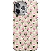 Casely iPhone 15 Pro Case | Jenna's Flowers | Fun on Weekdays | Bold Protective Design | Compatible with MagSafe