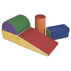 ECR4Kids SoftZone Climb and Crawl Playset, Building