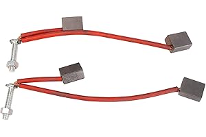 EJOYOUS Starter Motor Brush Set, 2Pcs Cart Starter Generator Brushes Replacement for, Replace 103347301
