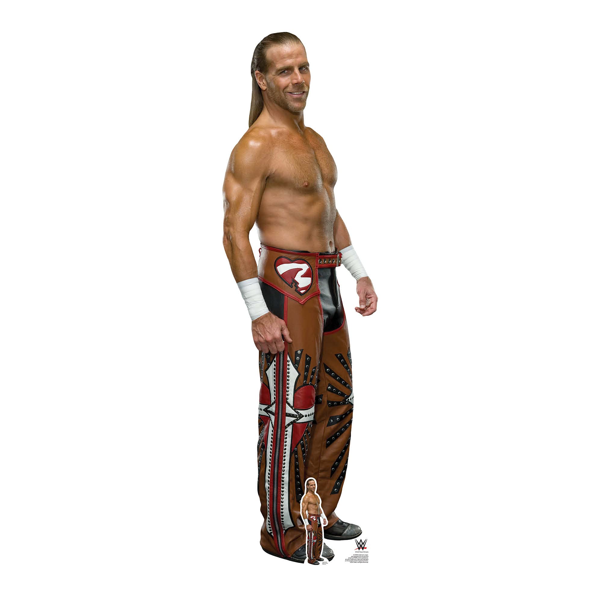 tar Cutouts SC1667 WWE Shawn Michaels Ultimate Edition Lifesize Cardboard Cutout – Wrestling Party Decoration, Event Display & Collector Gift