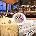 Velidy Table Numbers,1-20Wedding Acrylic Standing Table Numbers with Holder Base for Wedding, Party, Events or Catering Decoration (Gold)