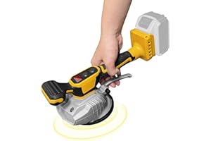 SUVIYA Tile Vibration Leveling Compatible With Dewalt 20V Max Battery, Portable Cordless Tile Vibrator Tool with Digital Display 8 Adjustable Speed & Superior Suction Cup for Tile,Floor,Wall,Thick Glass