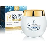 Vitamin B5 Double Face Moisturizing Cream with 5+ Ceramide, Niacinamide & Shea Butter, Strengthens Skin Barrier, Deep Nourishment, Intensive Locking Moisture, Emollient, 130g/4.586oz (Vitamin B5_1)