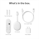 Chromecast with Google TV HD Snow Voice Remote Watch Netflix NOWTV Shows view 6