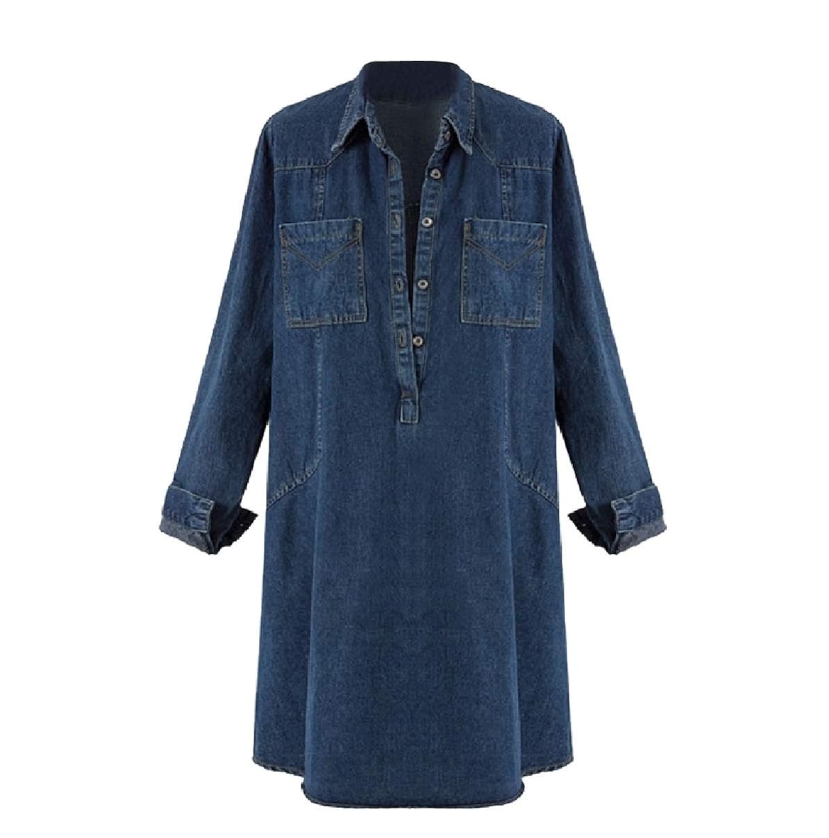 denim pullover women's
