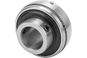 VIKYE 2Pcs Ball Bearing, 20x47x31mm/0.79x1.85x1.22 in Bearing for Variety of Machinery(UC204/UC204-12) (UC204)