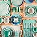 Zak Designs 2316-0321-ISET Confetti Plastic Bowls, Salad Plate Set