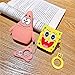 Gift-Hero Compatible with Airpods 1&2 Soft Silicone Cute Case,Cartoon 3D Fun Animal Funny Cool Kawaii Designer Kits Character Skin Fashion Chic Cover for Girls Boys Kids Teens Air pods (Patric Star)