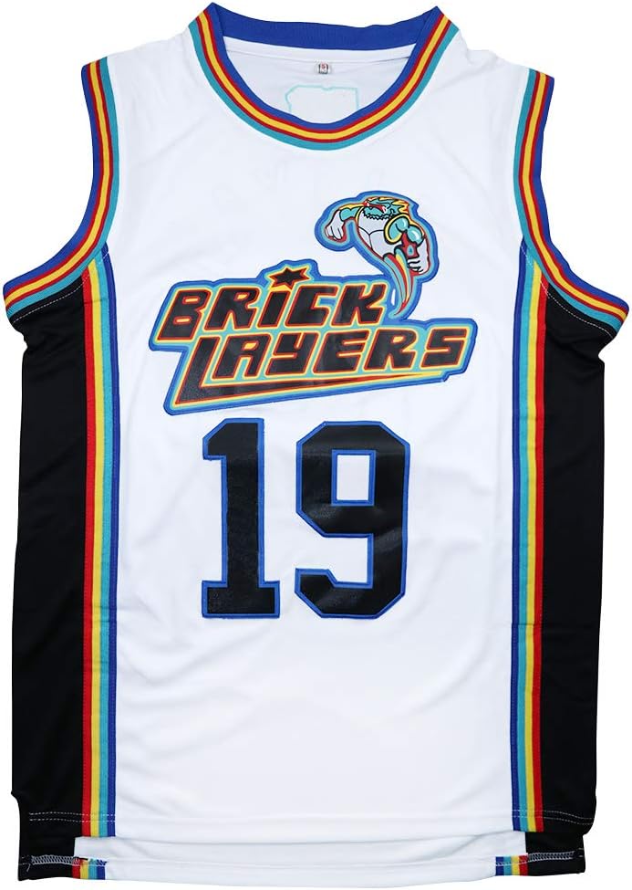 #19 Bricklayers MTV Rock N Jock Basketball Jersey S-XXXL