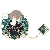 JJK Satoru Brooch Pins - Anime Figure Satoru Enamel Pins - Funny Gifts for Anime Lovers