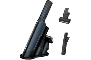 Shark WV410BL WANDVAC Cordless Hand Vacuum, Ultra-Lightweight & Portable with Powerful Suction & Tools for Pets, Designed for Car & Home, Dark Blue
