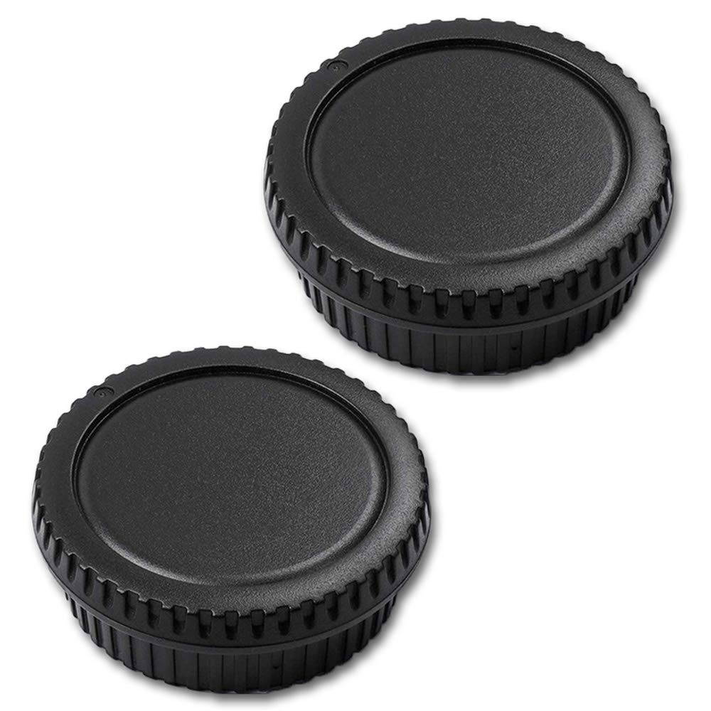 EF/EF-S Body Cap & Rear Lens Cap Cover for Canon Rebel SL3 SL2 T8i T7 T7i EOS 850D 250D 200D More Canon EF/EF-S Mount DSLR(2 Kits), Fire Rock Lens Accessories for SL3 T8i