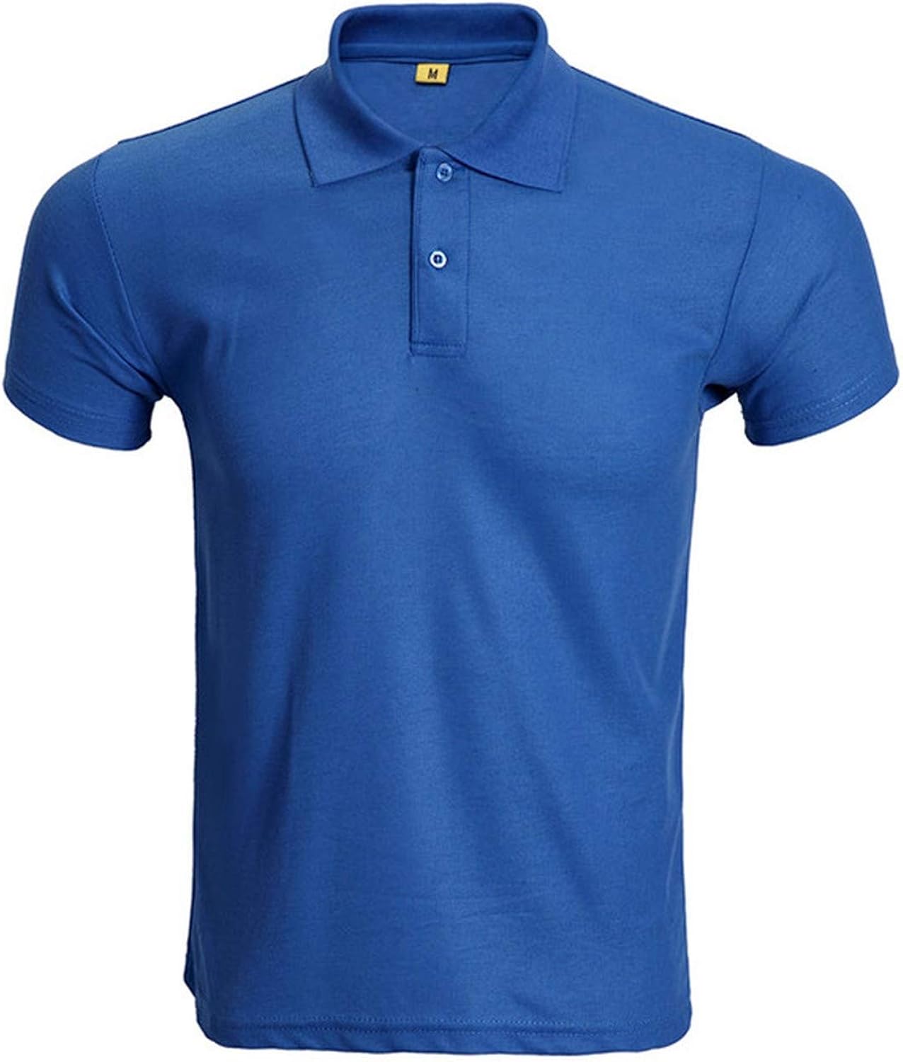 Amazon.com: romantico Polo Shirt Men Polo Homme Solid Color Short Sleeve Polo Shirts Breathable Polos XXXL: Clothing