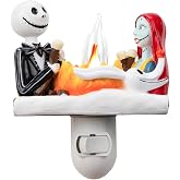 ZLQWE Nightmare Be Christmas Campfire Night Light,Halloween Lights Plug in to Wall Resin Vintage,Halloween Eve Night Light Gifts Festive Ambiance for Kids Girls Boys,Halloween Decorations Indoor,Room