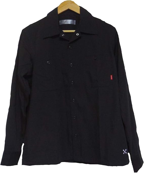 Amazon Bluco ワークシャツ ボタンシャツ ブルコ Standard Work Shirts L S メンズ バイク 作業 インナー Ol 109 0 ブラック 黒 グレー 灰色 ネイビー シャツ 通販