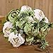 Luyue Peonies Artificial Flowers Vintage Faux Peony Arrangements Fake Flower for Vase Silk Floral Bouquet for Table Centerpiece Wedding Decoration Indoor Home Decor