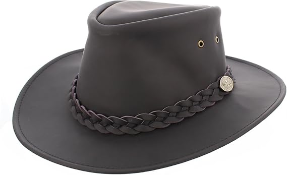 australian style leather hat