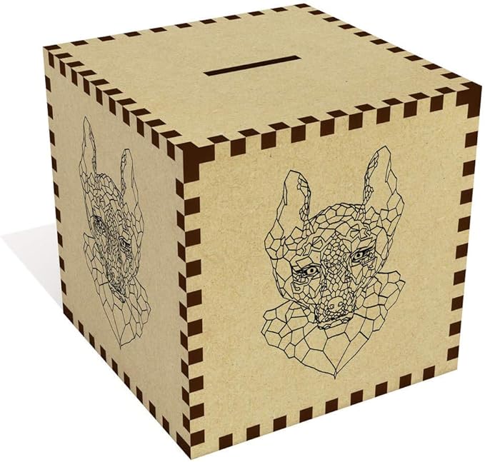 Azeeda Large 'Abstract Guard Dog' Money Box / Piggy Bank (MB00086772