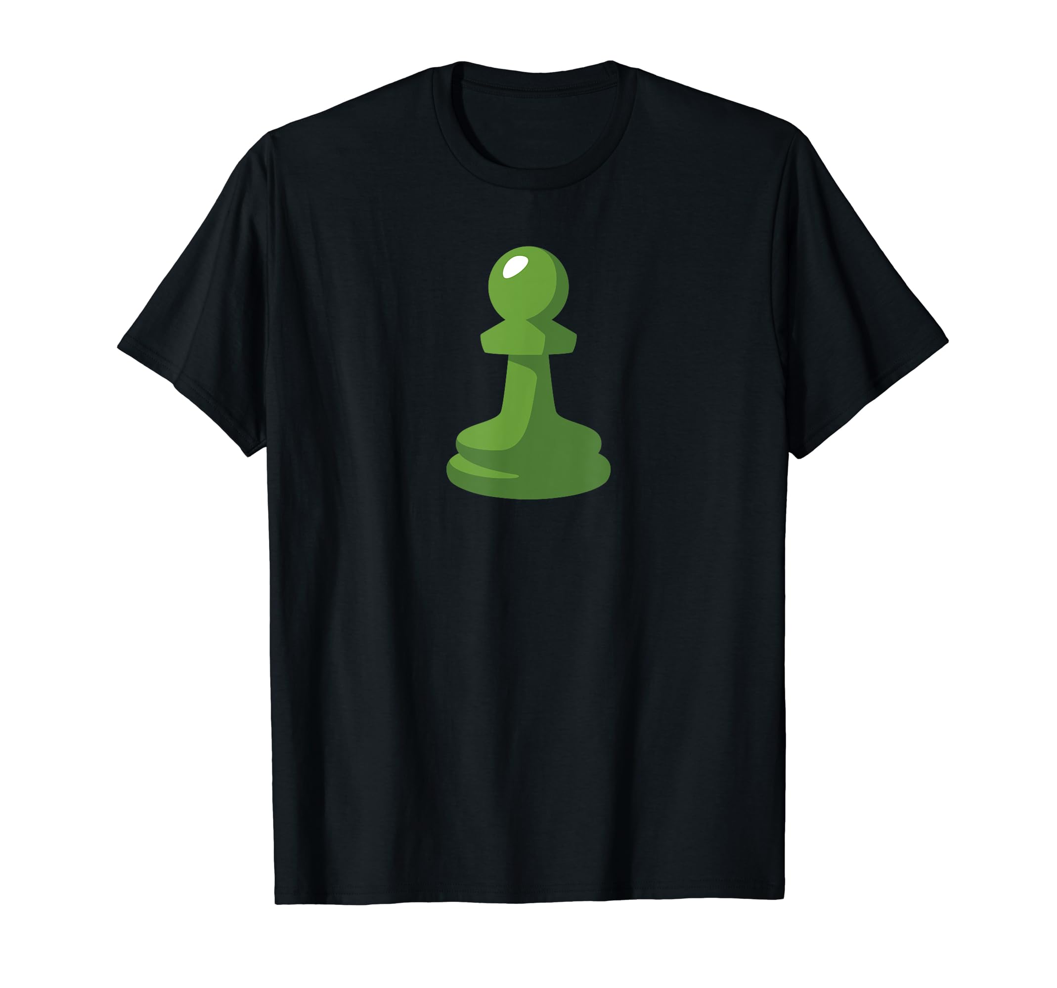 Chess.com Green Pawn Logo Online Chess Site Fan T-Shirt T-Shirt