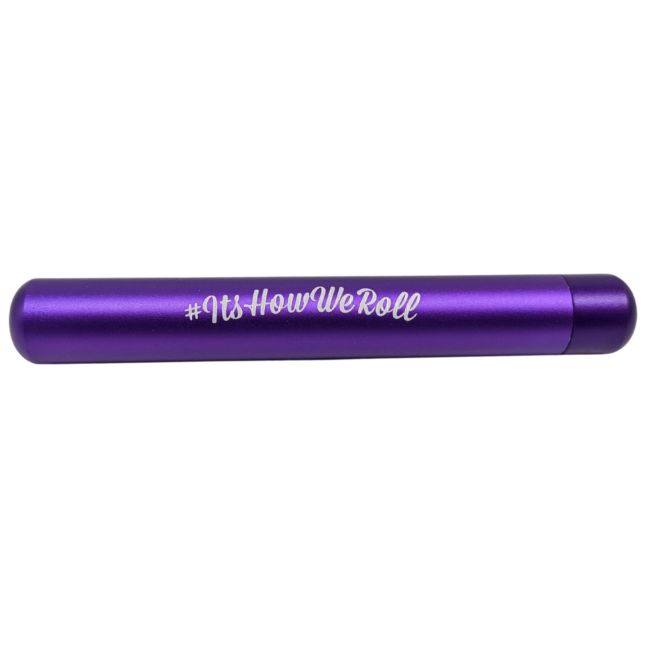 SMO Aluminium King Size Doob Tube - Metal J Tube Cigar Cone Zoot Case