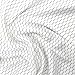 POLYTE Professional Microfiber Wine Glass Fine Polishing Cloth (18x28, 2 Pack, White/Black)