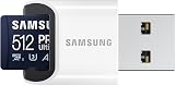 Samsung PRO Ultimate 512GB microSD Card UHS-I U3 200MB/s USB Reader view 2