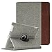 Fintie Rotating Case for iPad 4/3 / 2-360 Degree Rotating Smart Stand Protective Cover with Auto Wake/Sleep for iPad 4th Gen with Retina Display, iPad 3 & iPad 2, Denim Grey