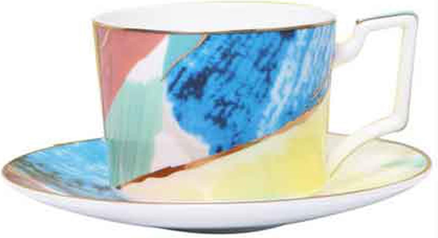 Nordic Style Coffee Mugs Creative Set Retro Porcelain Dinner Set Bone China Dinner Plates Cup And Saucer High End Dinnerware Set,cups and saucer