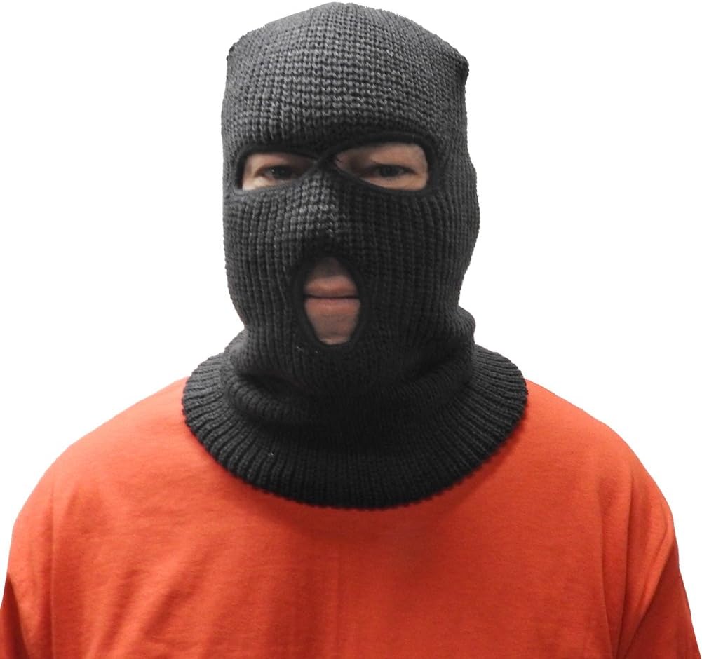 Aspen Fuente Hombre Grueso Knit 3 Invierno Exterior de esquí Máscara
