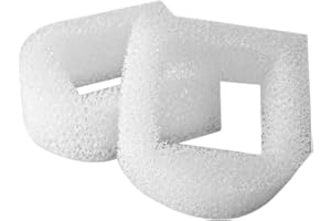 PetSafe Drinkwell Replacement Foam Filters - Improves Water Cleanliness - Protects Pump - Catches Hair & Debris - Compatible with Ceramic, Stainless, & Plastic Pet Fountains