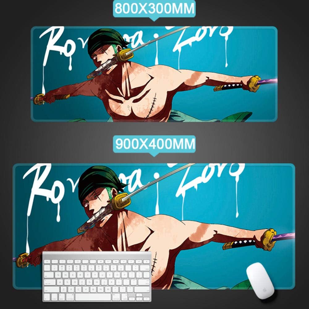 Mouse Pad Anime One Piece Mouse Pad Oversized Keyboard Pad Luffy Robinna Nami Choba Aisi Mouse Pad