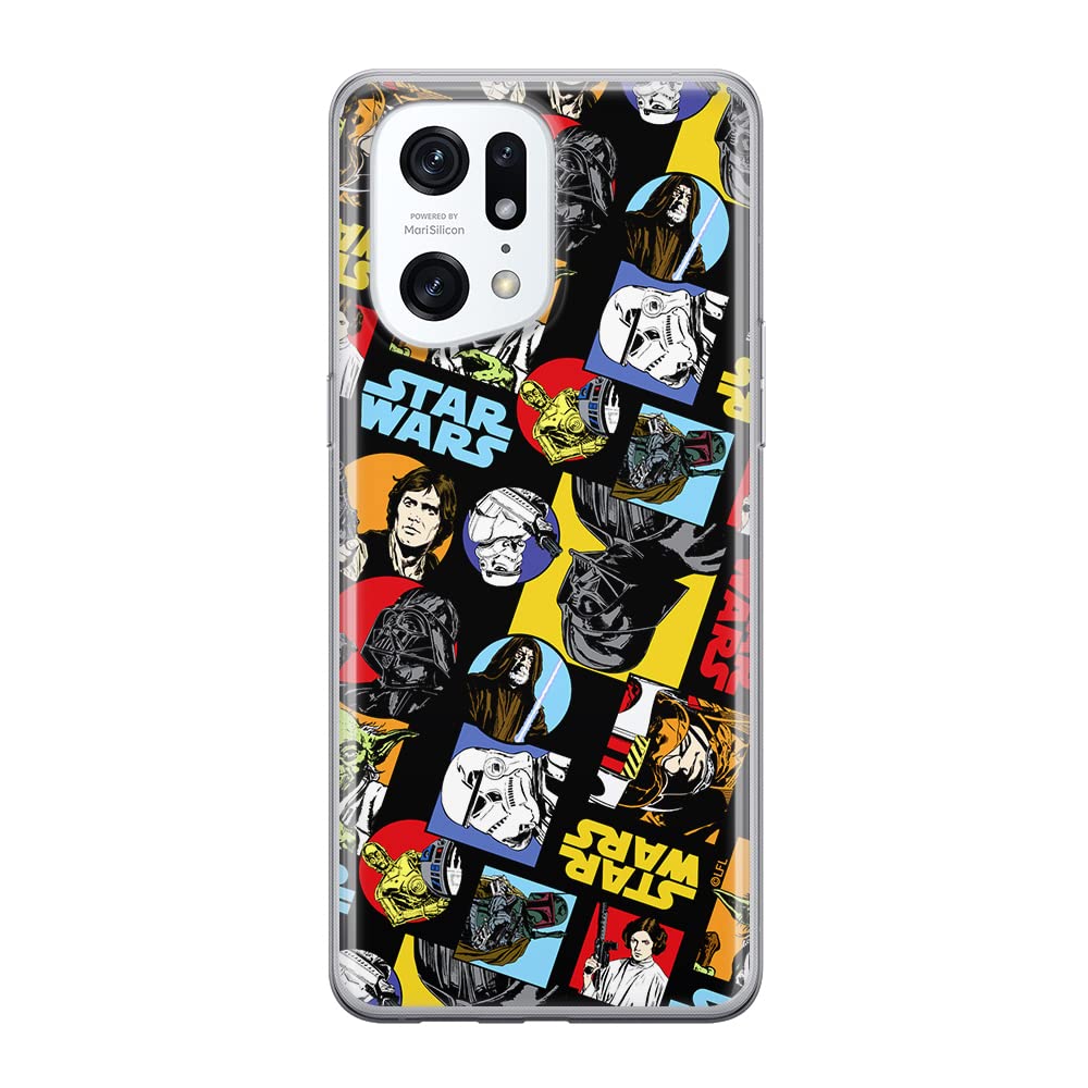 ERT GROUP mobile phone case for Oppo FIND X5 PRO original and officially Licensed Star Wars pattern 018 optimally adapted to the shape of the mobile phone, case made of TPU