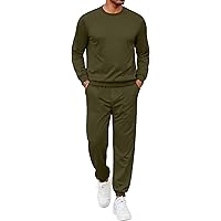 Amazon.com: COOFANDY Men's Tracksuit 2 Piece Set Outfits Quarter