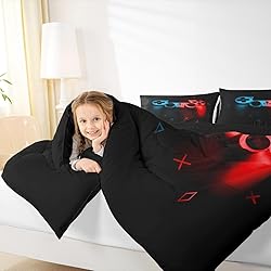 Erosebridal Boys Gamepad Comforter Set Queen,Play