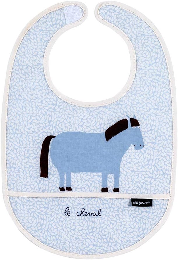 Petit Jour Paris - Bib Horse La Ferme - Easy to Clean!
