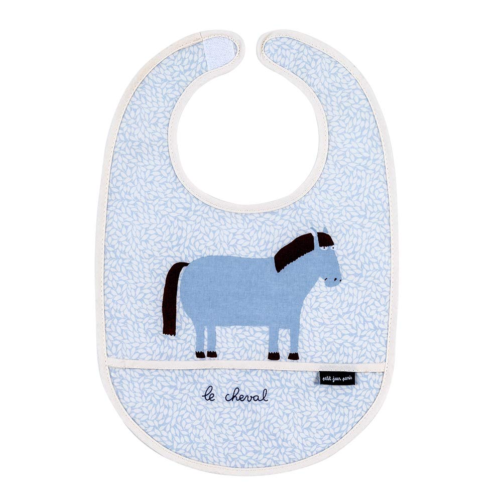 Petit Jour Paris - Bib Horse La Ferme - Easy to Clean!
