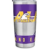 Rico Industries NCAA Ashland Eagles Standard 20oz Stainless Steel Tumbler with Lid - Great For Coffee, Tea, Water or Cocktails