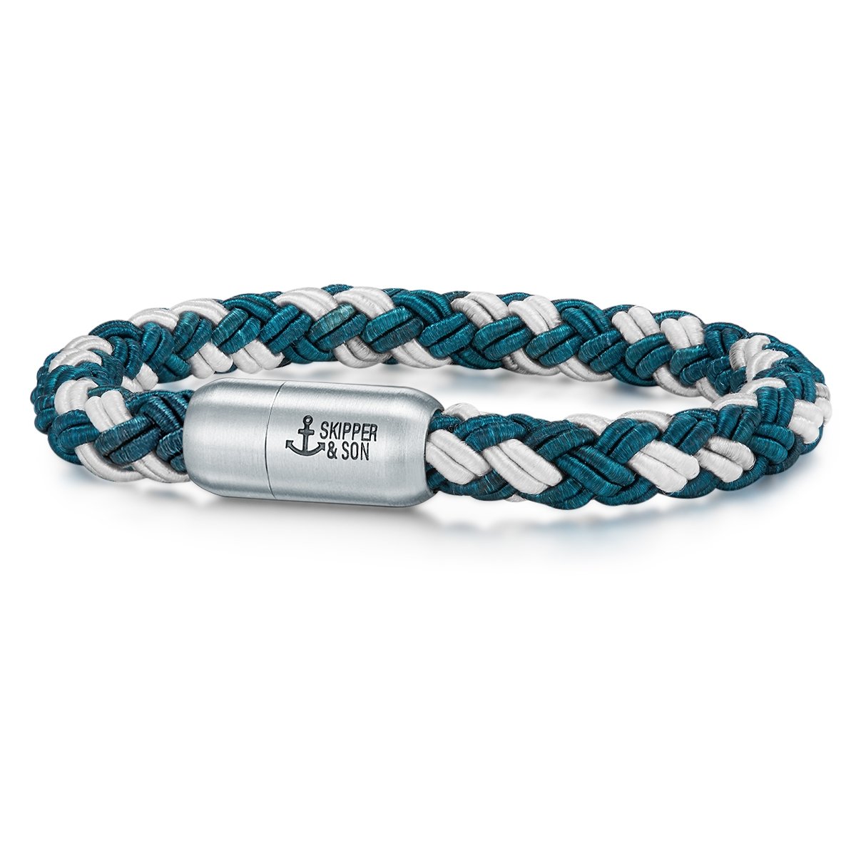 Skipper & Son Male Nylon Cord Nautical Rope Bracelet