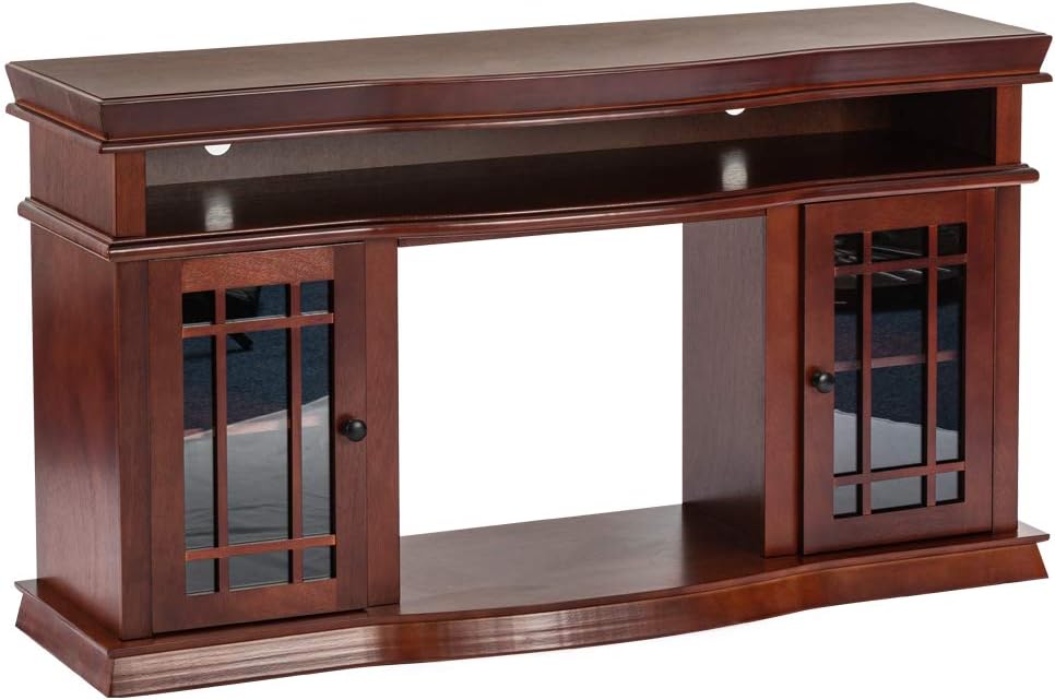 e-Flame USA Jackson Electric Fireplace Stove TV Stand - 60