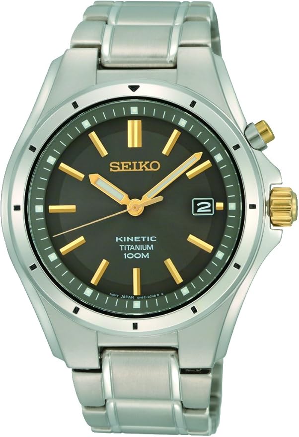 titanium kinetic watch