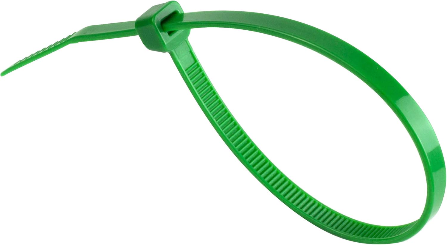 GTSE 100 Pack of Green Cable Ties, 200mm x 2.5mm Premium Tie Wraps, Nylon Zip Ties - Image 5