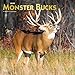 Monster Bucks 2020 12 x 12 Inch Monthly Square Wall Calendar with Foil Stamped Cover, Wildlife Anima by 